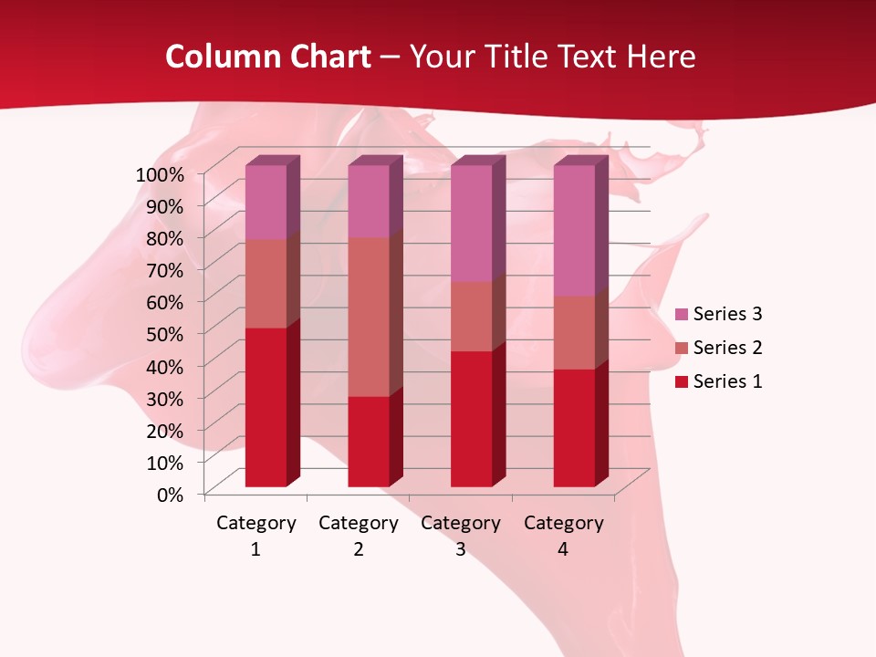 Color Brush Background PowerPoint Template