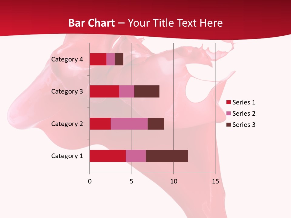 Color Brush Background PowerPoint Template