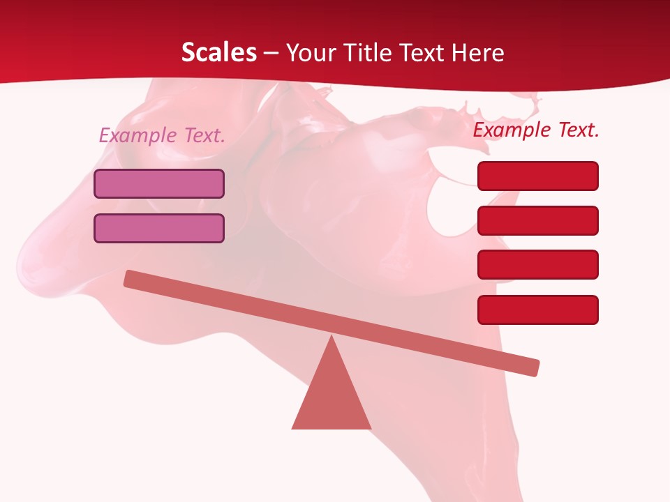 Color Brush Background PowerPoint Template