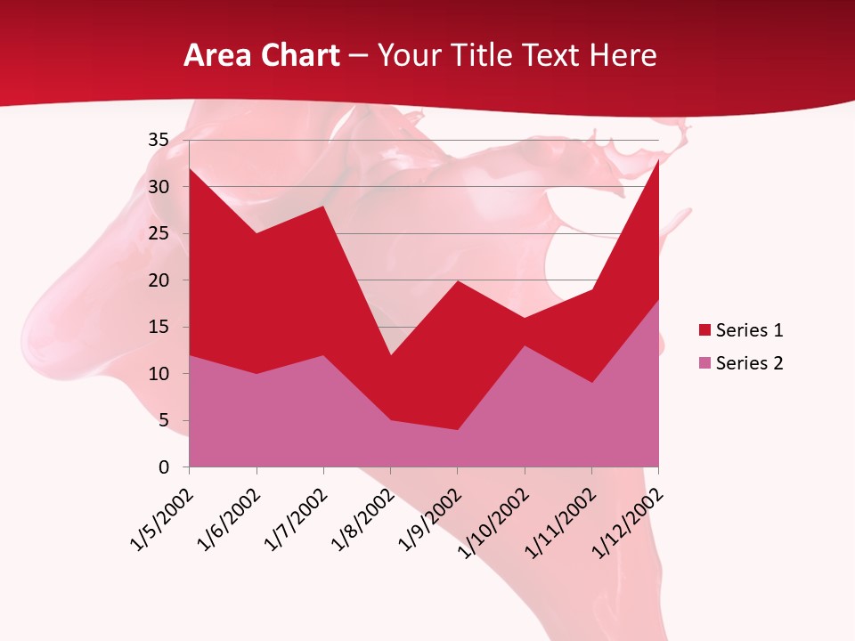 Color Brush Background PowerPoint Template