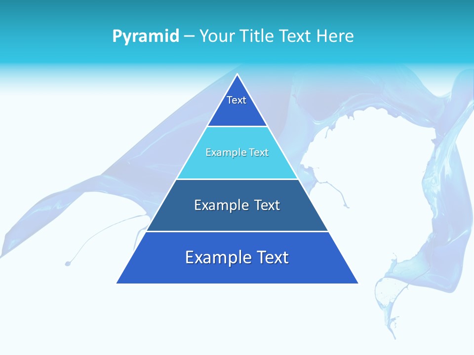 Ink Splashing Hand PowerPoint Template