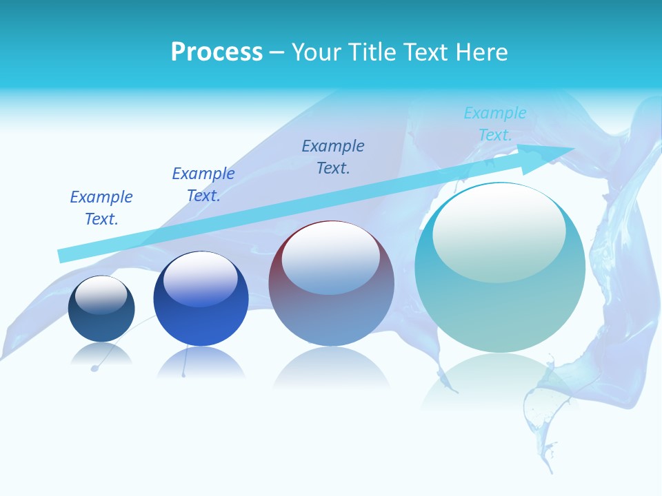 Ink Splashing Hand PowerPoint Template