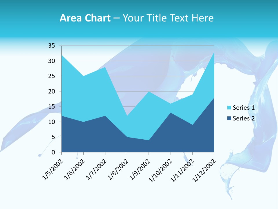 Ink Splashing Hand PowerPoint Template