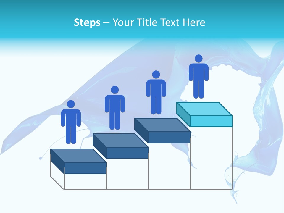 Ink Splashing Hand PowerPoint Template