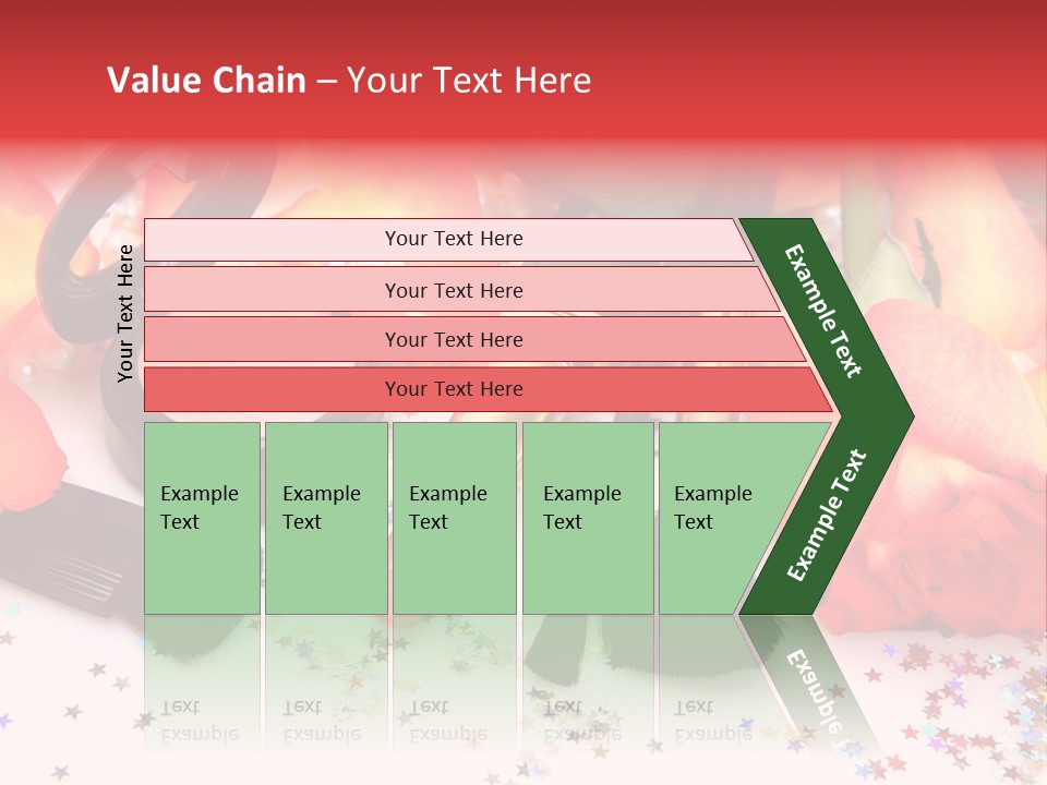 Cosmetics Decorative Charm PowerPoint Template