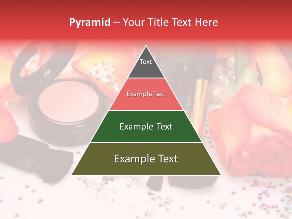 Cosmetics Decorative Charm PowerPoint Template