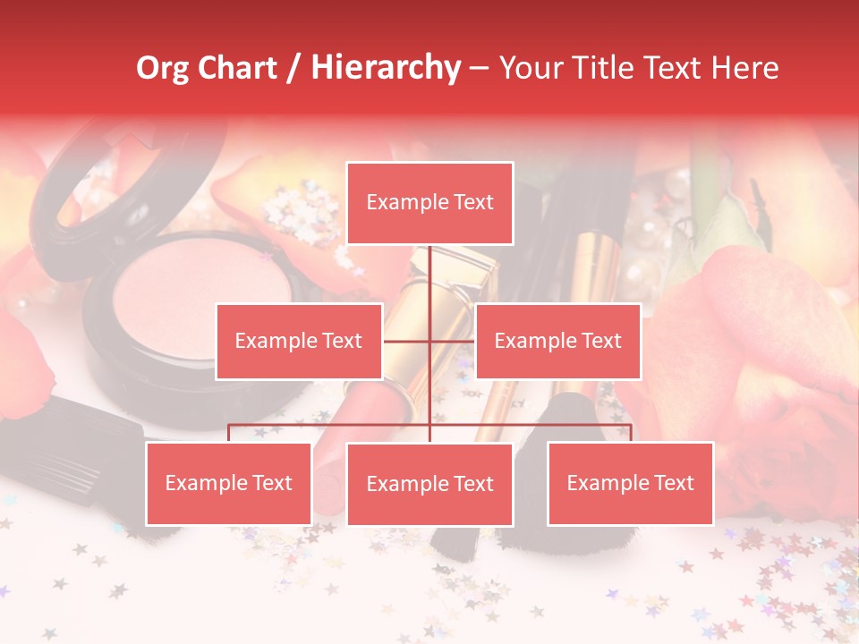Cosmetics Decorative Charm PowerPoint Template