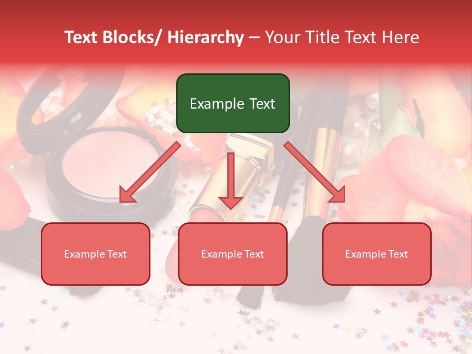 Cosmetics Decorative Charm PowerPoint Template