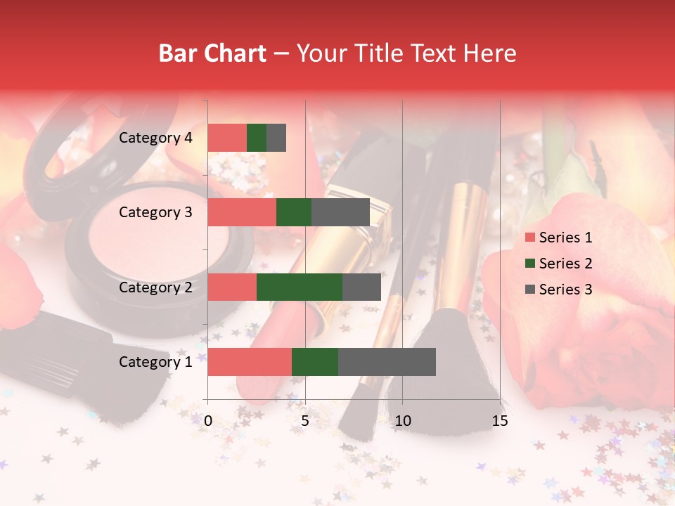 Cosmetics Decorative Charm PowerPoint Template