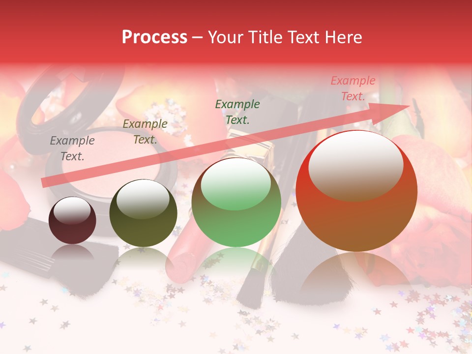 Cosmetics Decorative Charm PowerPoint Template