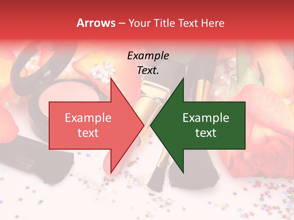 Cosmetics Decorative Charm PowerPoint Template