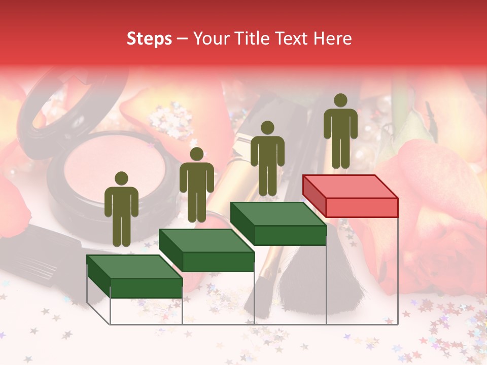 Cosmetics Decorative Charm PowerPoint Template