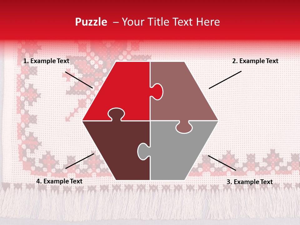 Ornament Plant Illustration PowerPoint Template