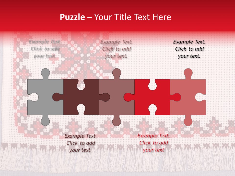 Ornament Plant Illustration PowerPoint Template