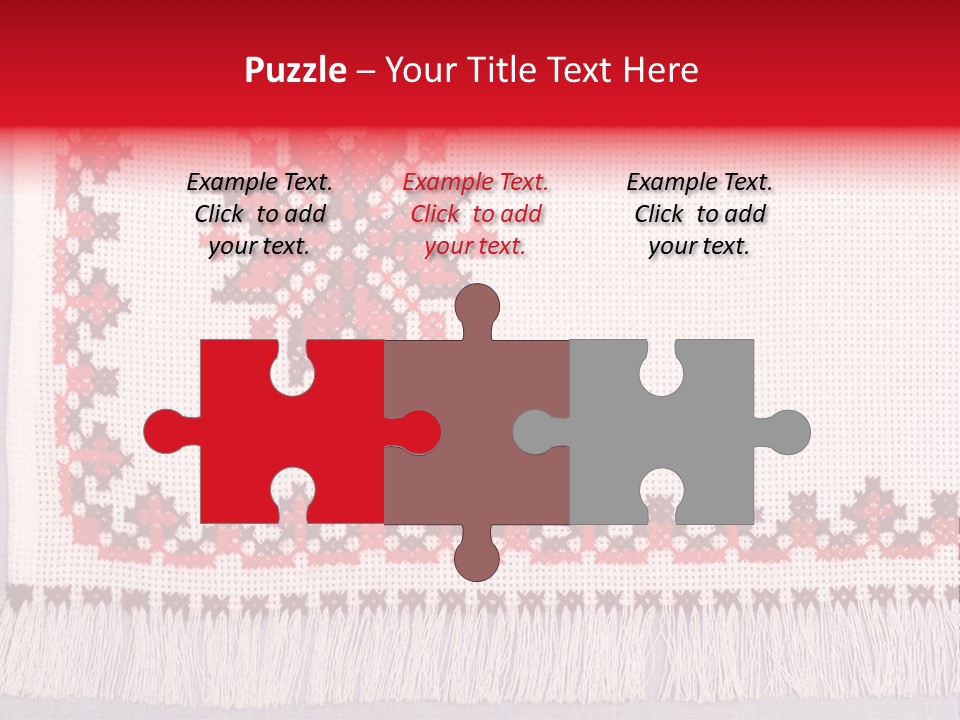 Ornament Plant Illustration PowerPoint Template