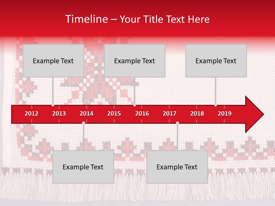 Ornament Plant Illustration PowerPoint Template