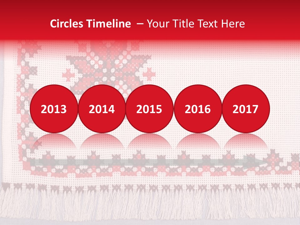 Ornament Plant Illustration PowerPoint Template