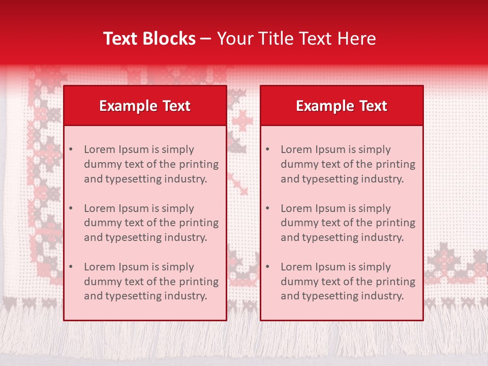 Ornament Plant Illustration PowerPoint Template