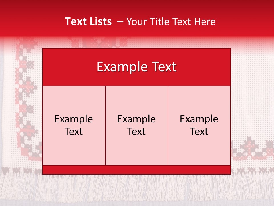 Ornament Plant Illustration PowerPoint Template