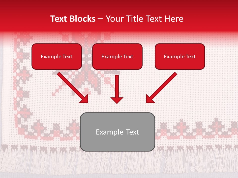 Ornament Plant Illustration PowerPoint Template
