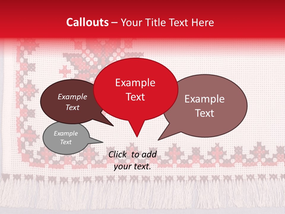Ornament Plant Illustration PowerPoint Template