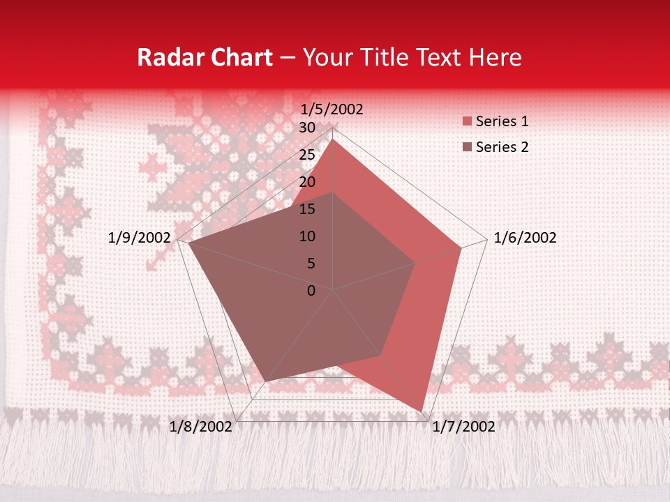 Ornament Plant Illustration PowerPoint Template