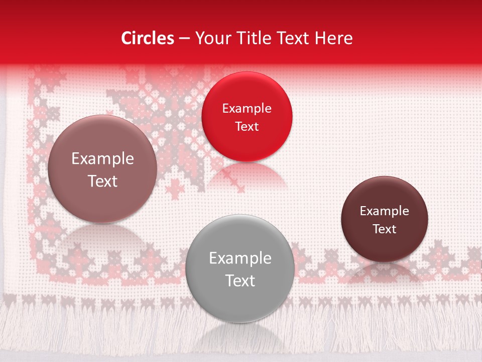 Ornament Plant Illustration PowerPoint Template