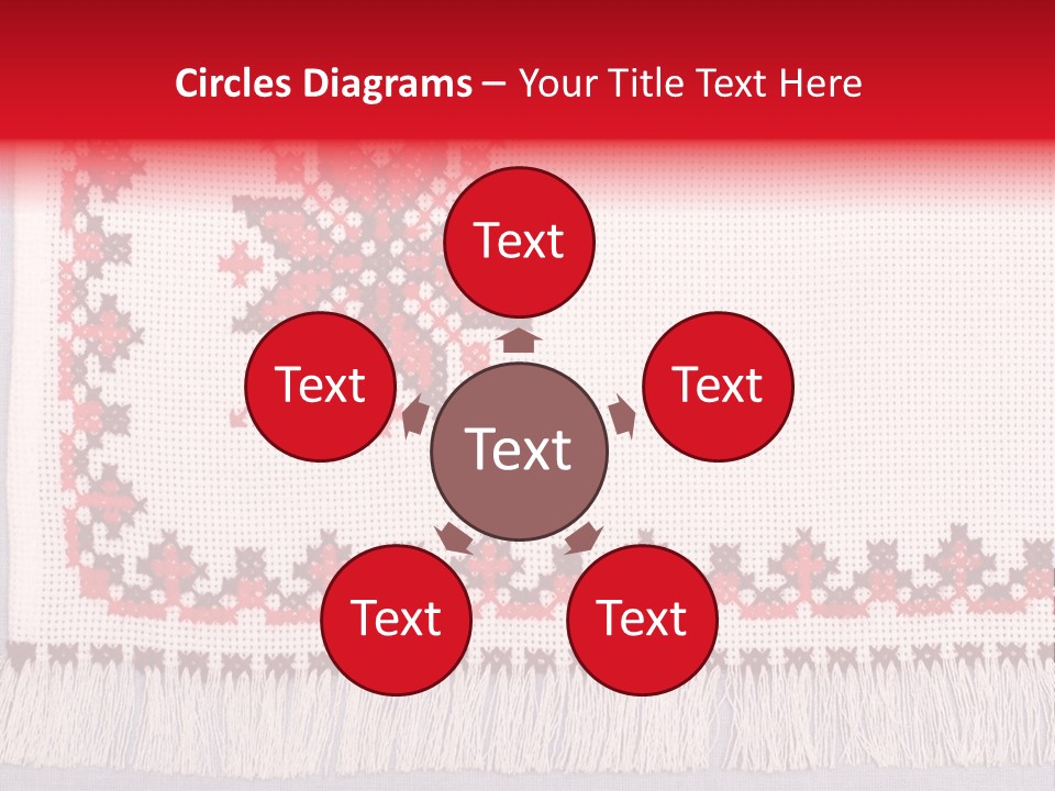 Ornament Plant Illustration PowerPoint Template