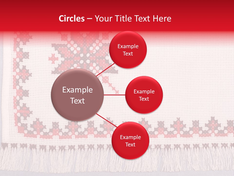 Ornament Plant Illustration PowerPoint Template