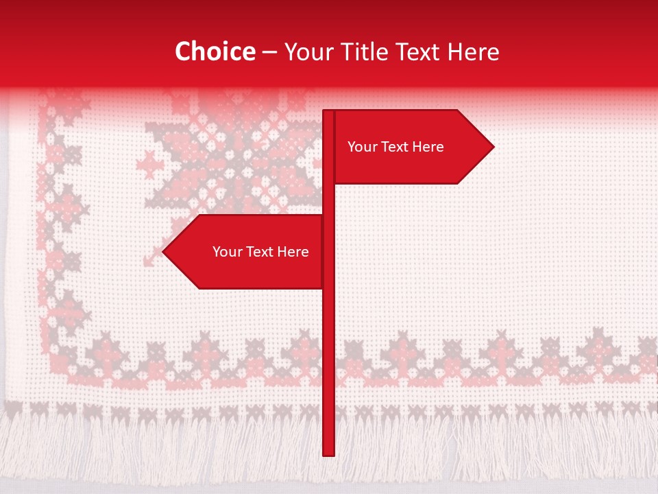 Ornament Plant Illustration PowerPoint Template