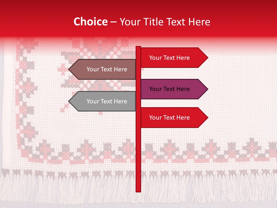 Ornament Plant Illustration PowerPoint Template