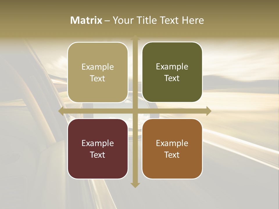 Faster Sport Metal PowerPoint Template