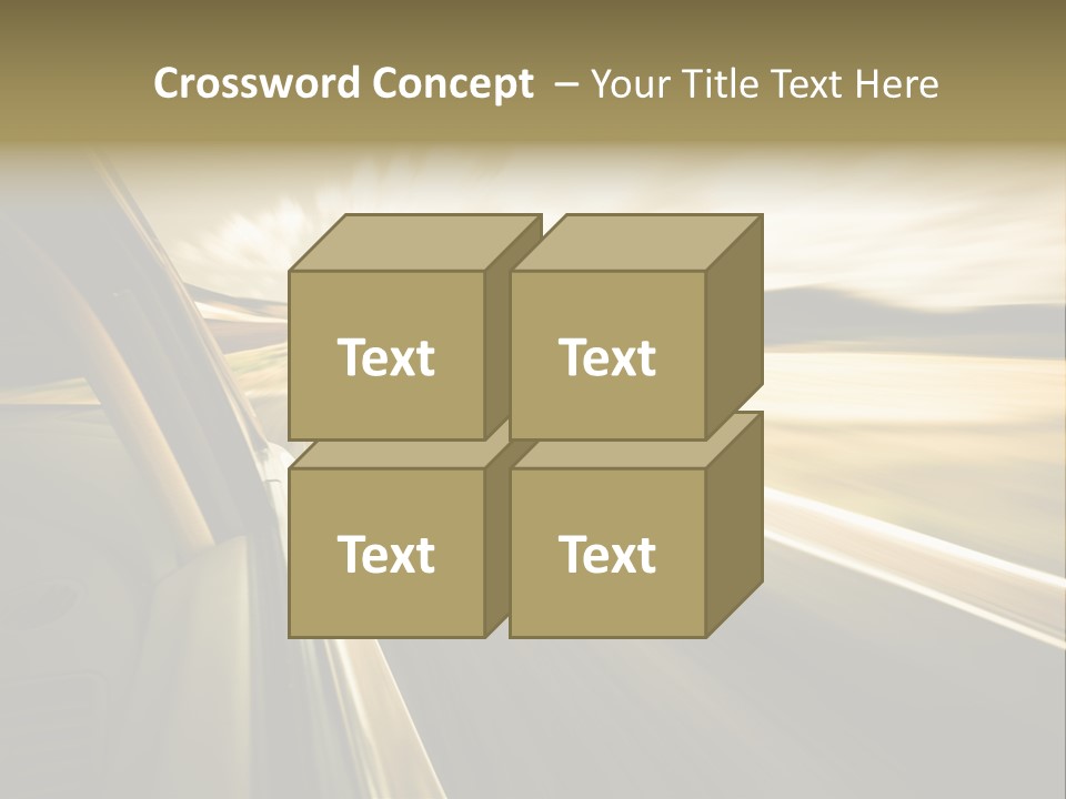 Faster Sport Metal PowerPoint Template