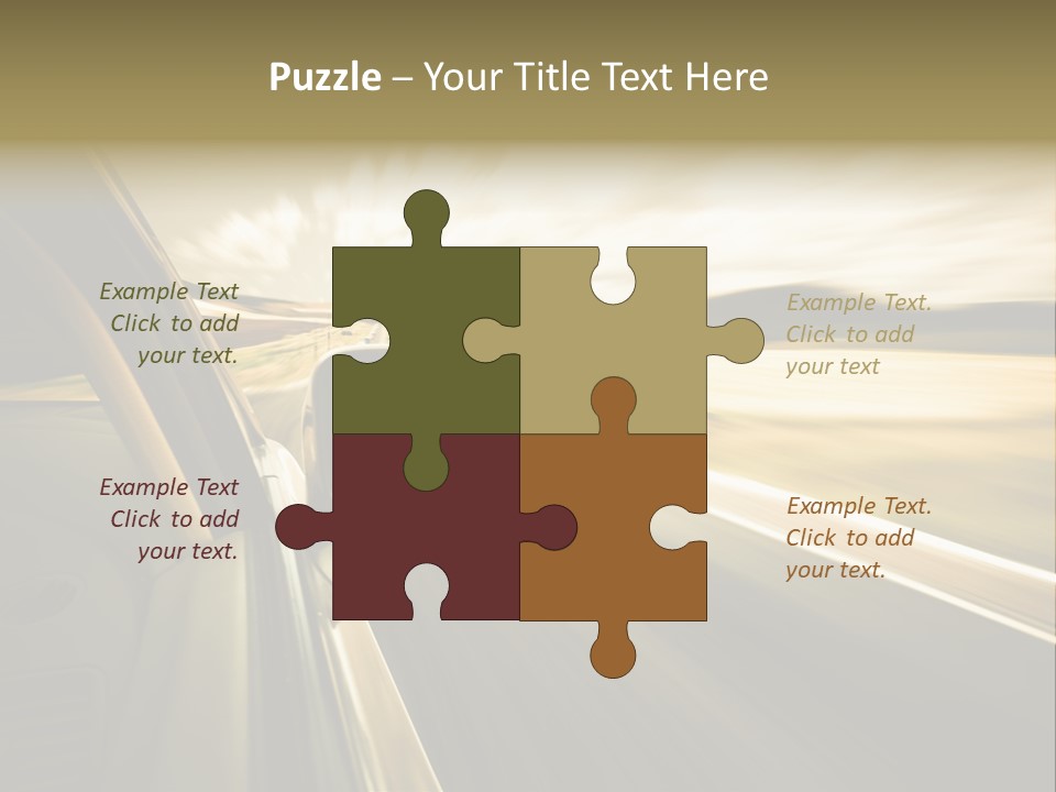 Faster Sport Metal PowerPoint Template