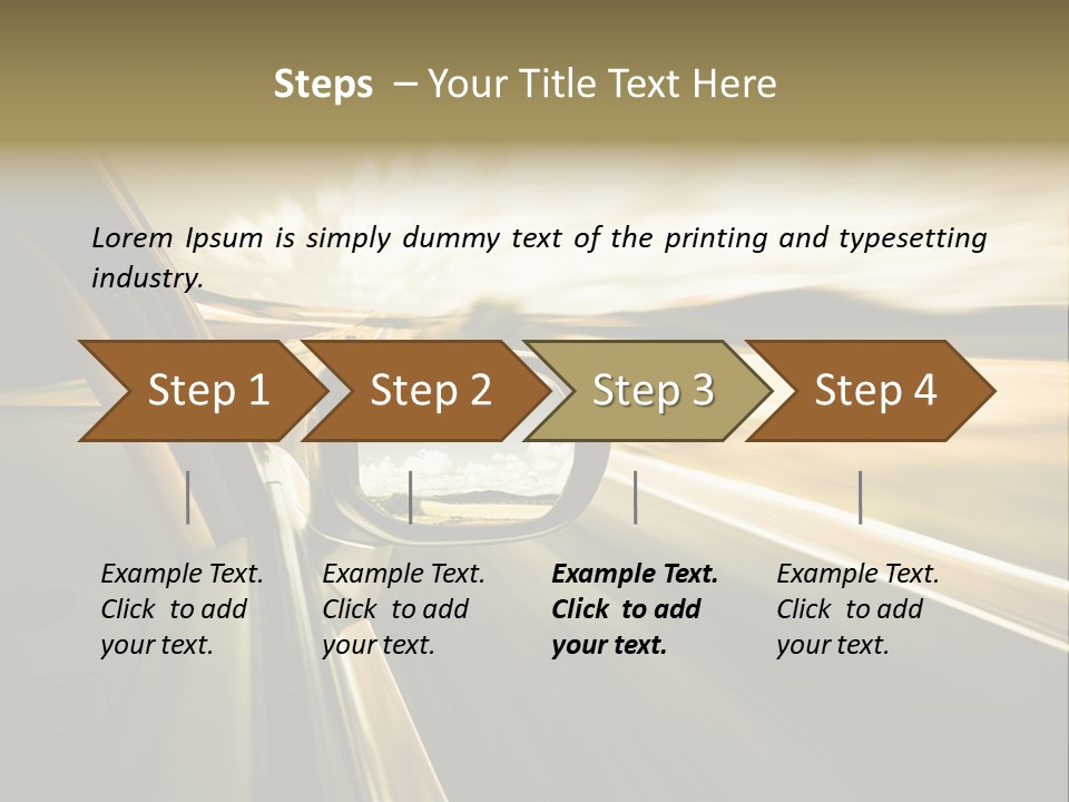 Faster Sport Metal PowerPoint Template
