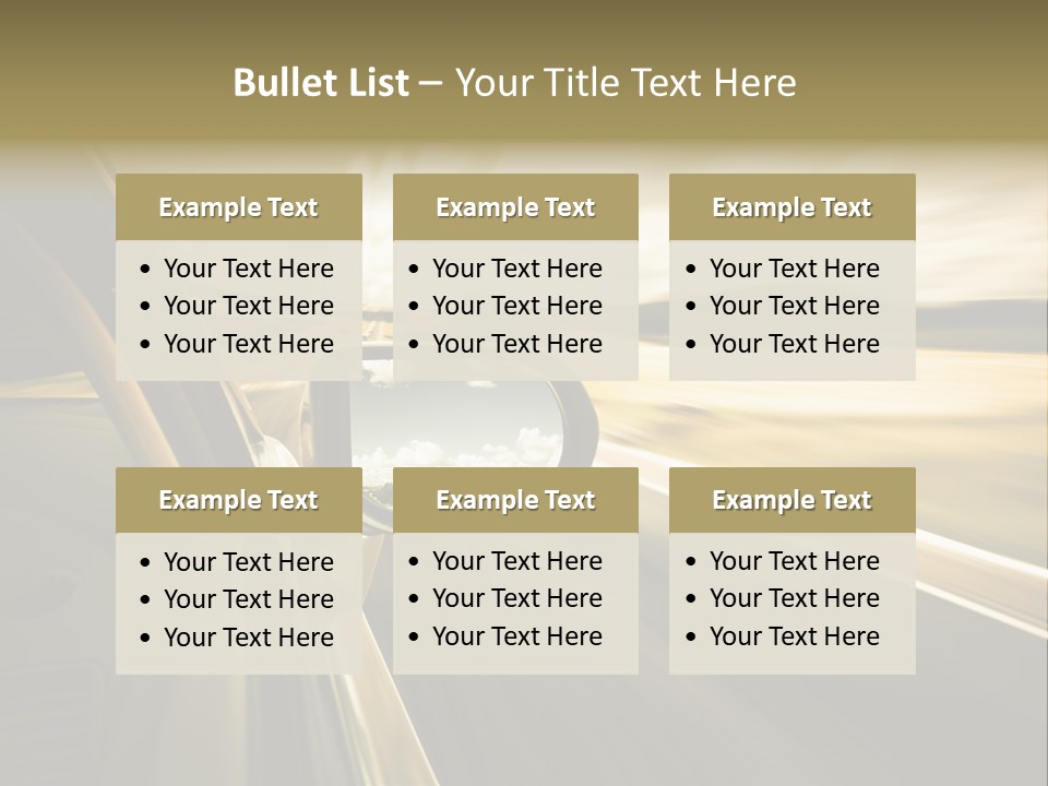 Faster Sport Metal PowerPoint Template