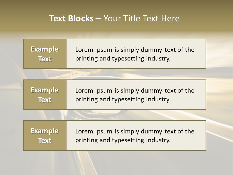 Faster Sport Metal PowerPoint Template