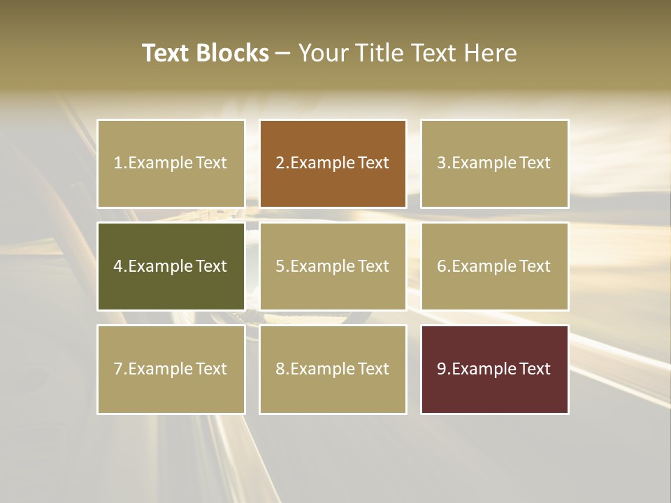 Faster Sport Metal PowerPoint Template