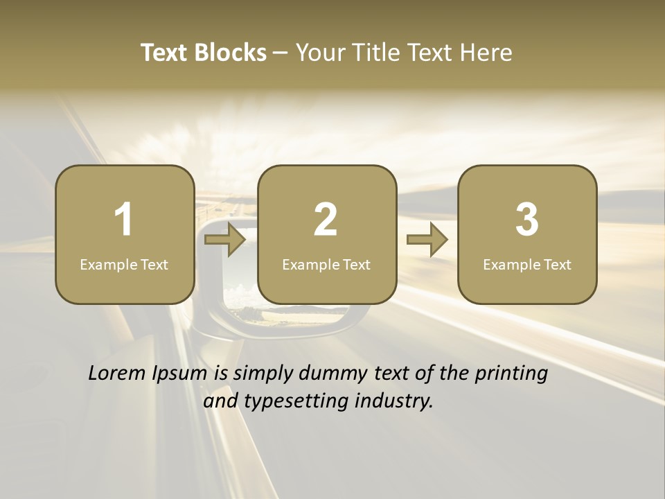 Faster Sport Metal PowerPoint Template