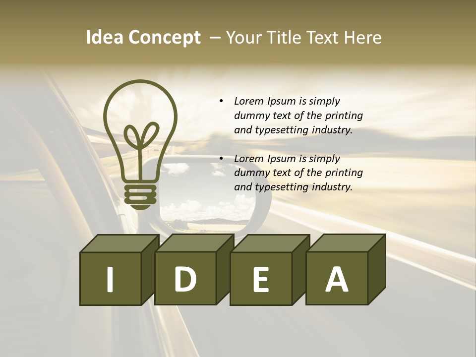 Faster Sport Metal PowerPoint Template