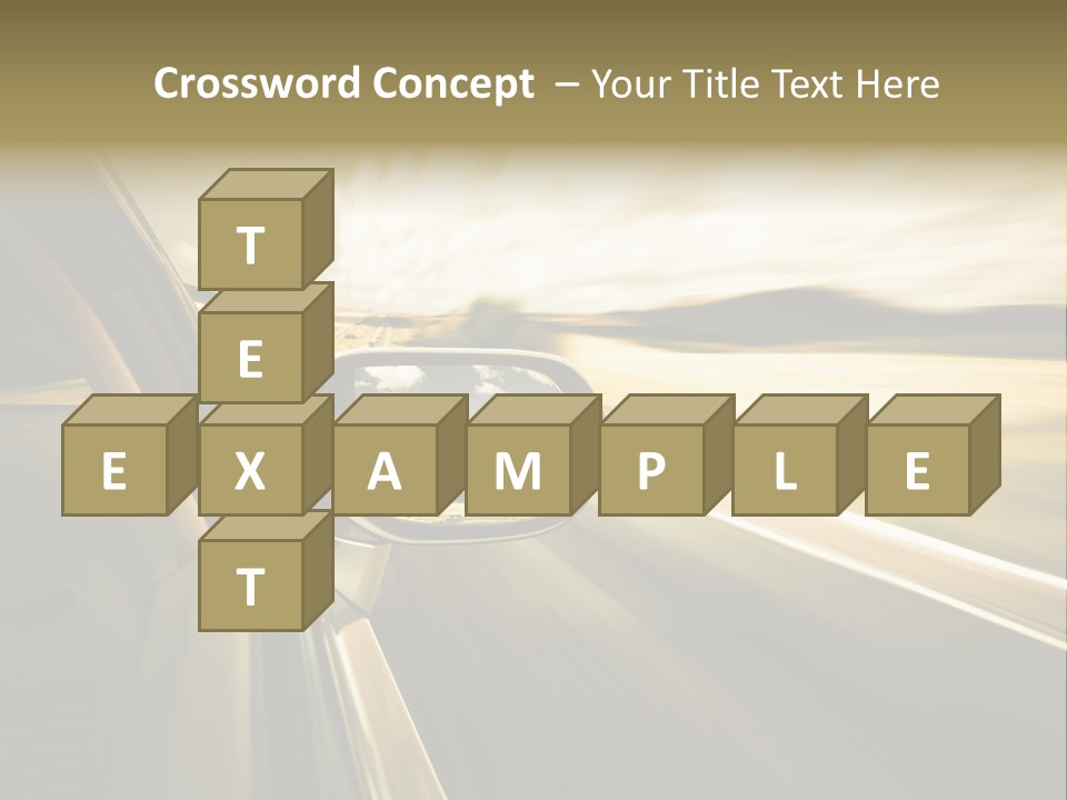 Faster Sport Metal PowerPoint Template