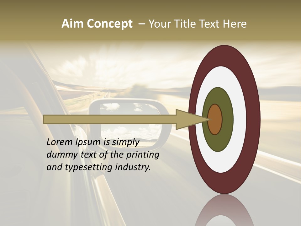 Faster Sport Metal PowerPoint Template