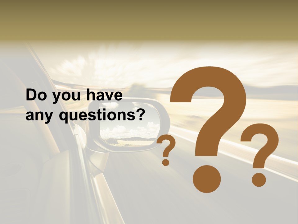 Faster Sport Metal PowerPoint Template