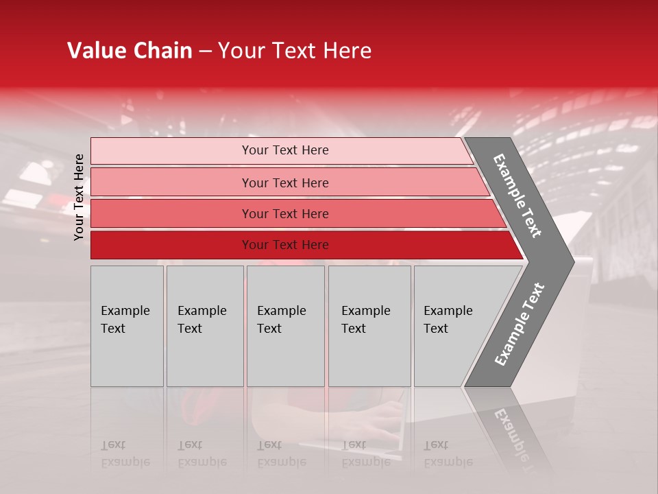 Young Computer Write PowerPoint Template