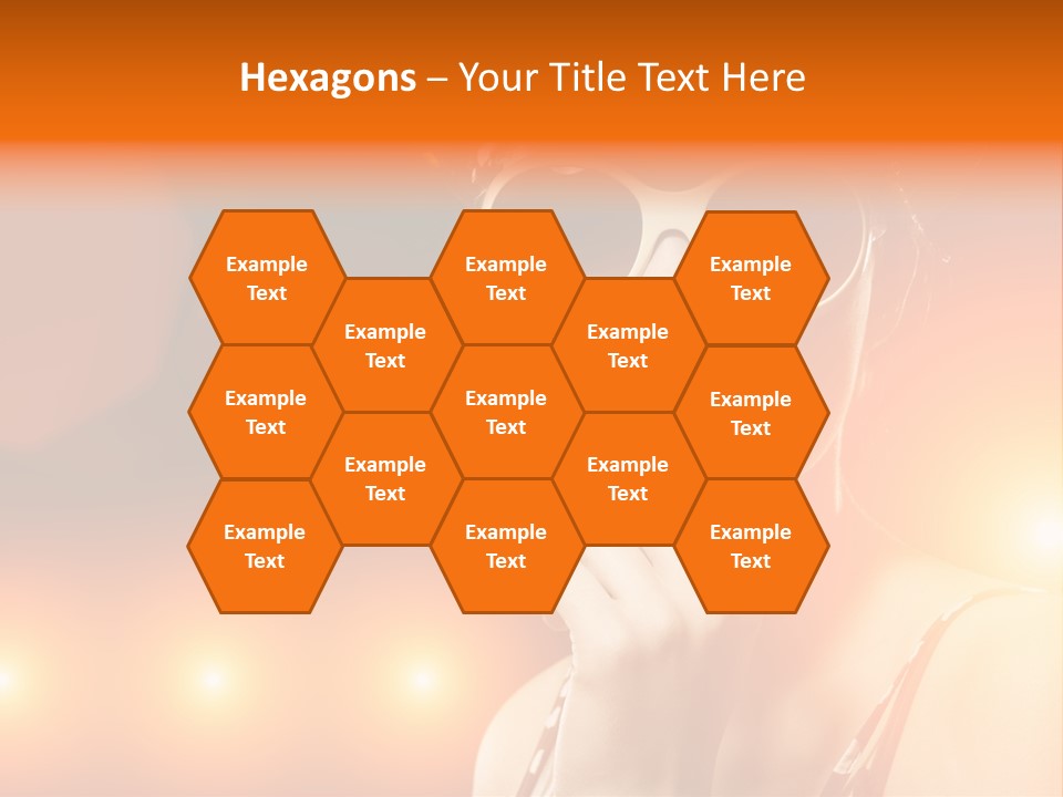 Young Face Work PowerPoint Template