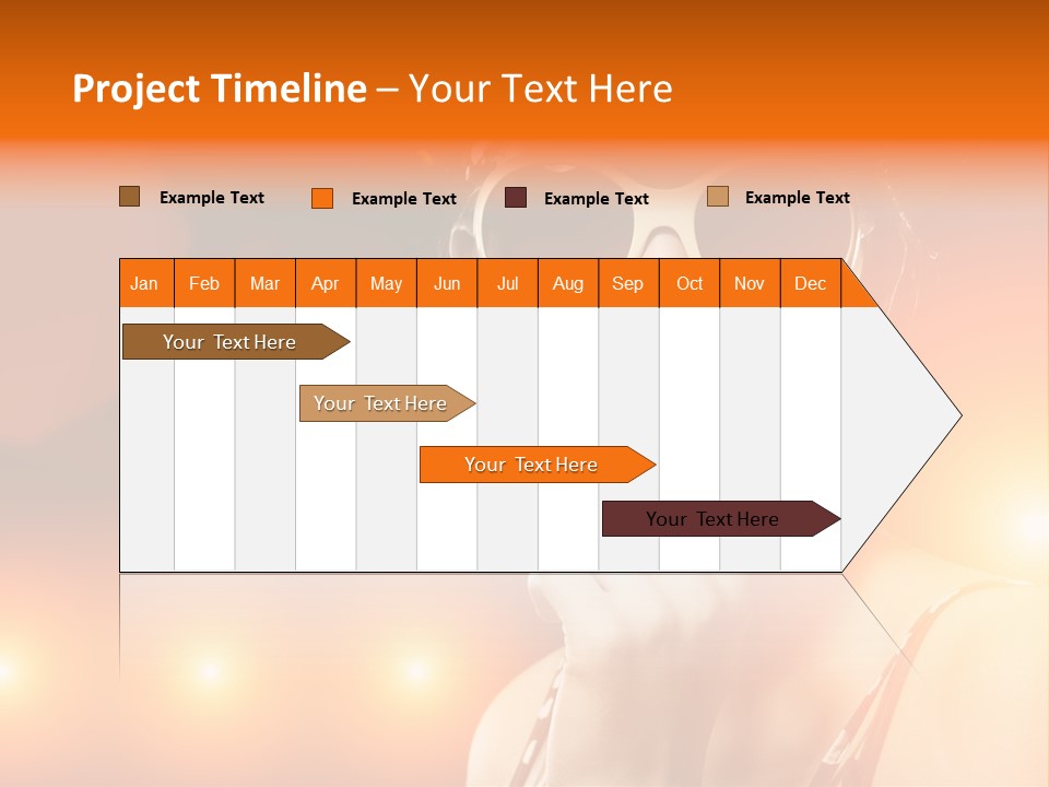 Young Face Work PowerPoint Template