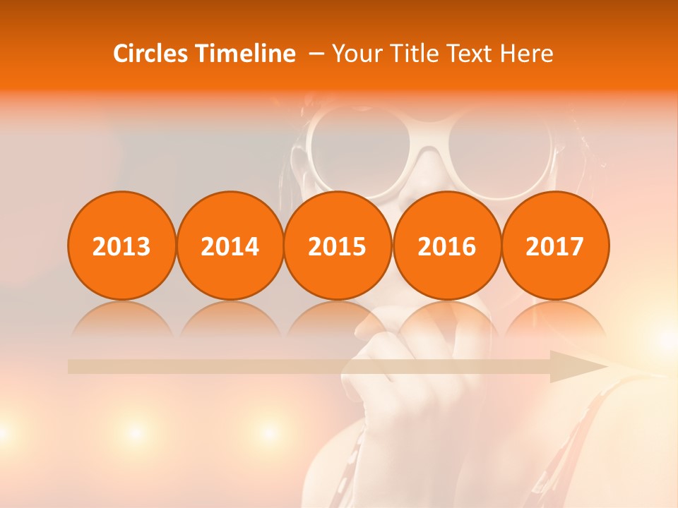 Young Face Work PowerPoint Template