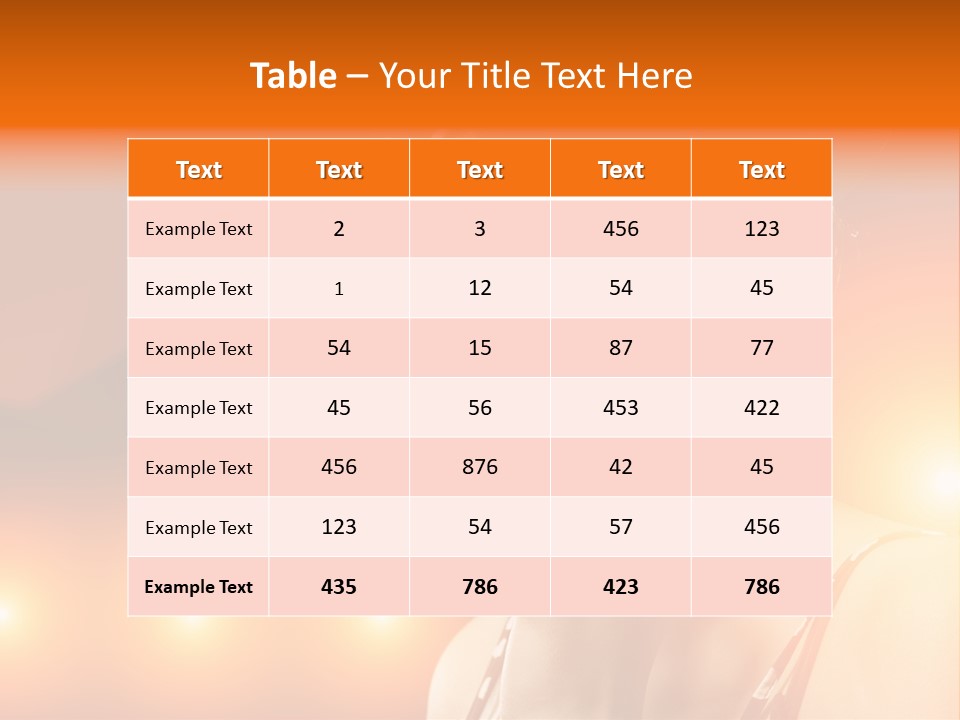 Young Face Work PowerPoint Template