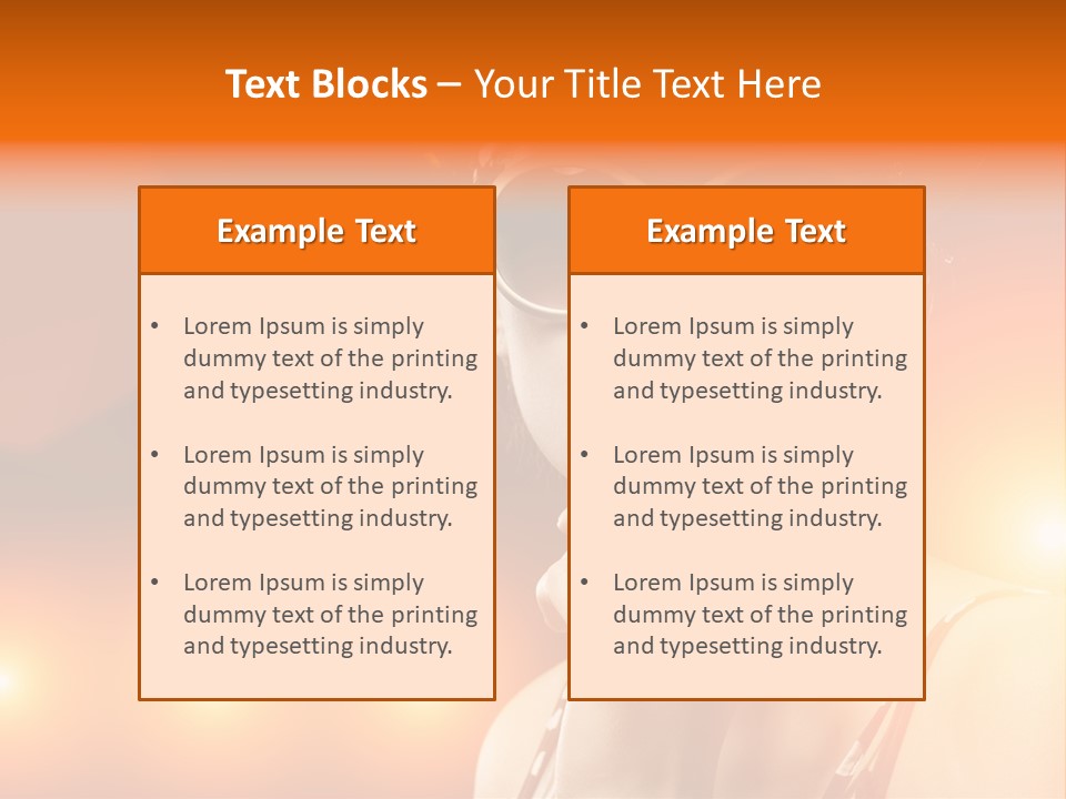 Young Face Work PowerPoint Template