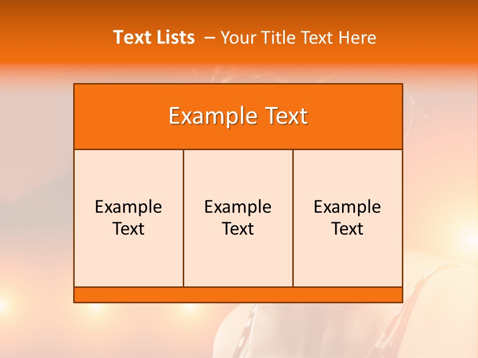 Young Face Work PowerPoint Template